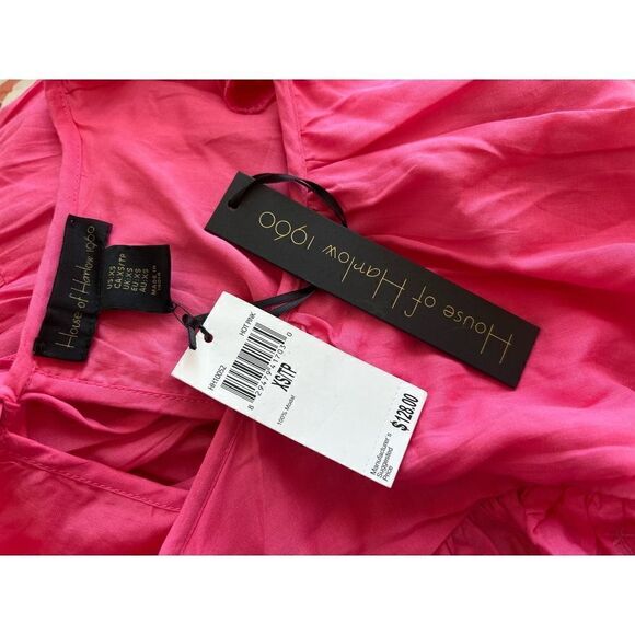 HOUSE OF HARLOW NEW WITH TAGS PINK BARBIE 1960S style Dress MSRP $128 - Picture 8 of 8